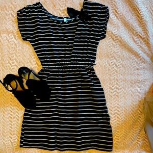 Stripe pocket dress